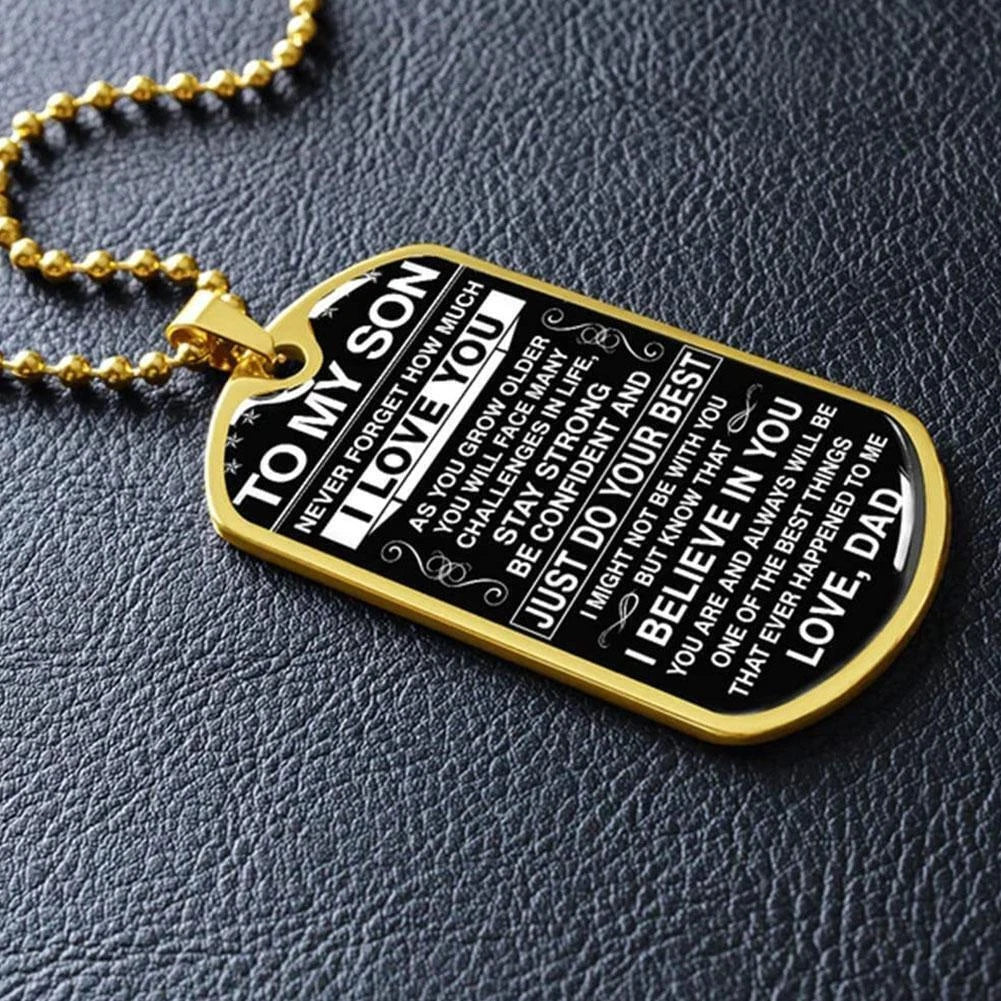 To My Son - Love Dad - Love Tag™