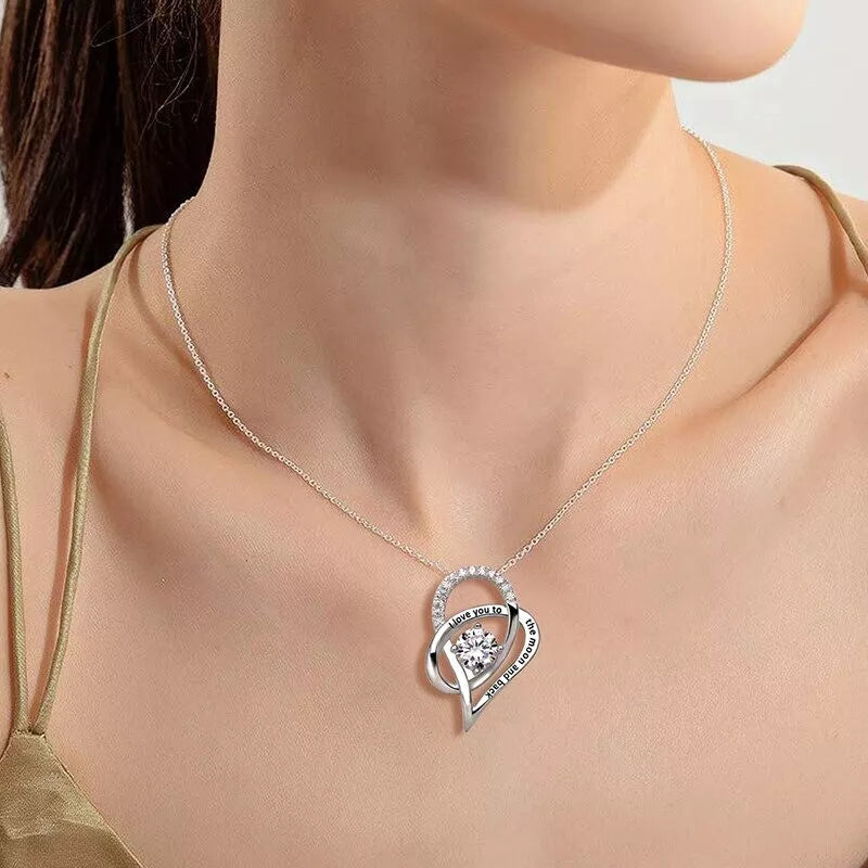 Eternal Rose™ - To My Love - Heart Necklace