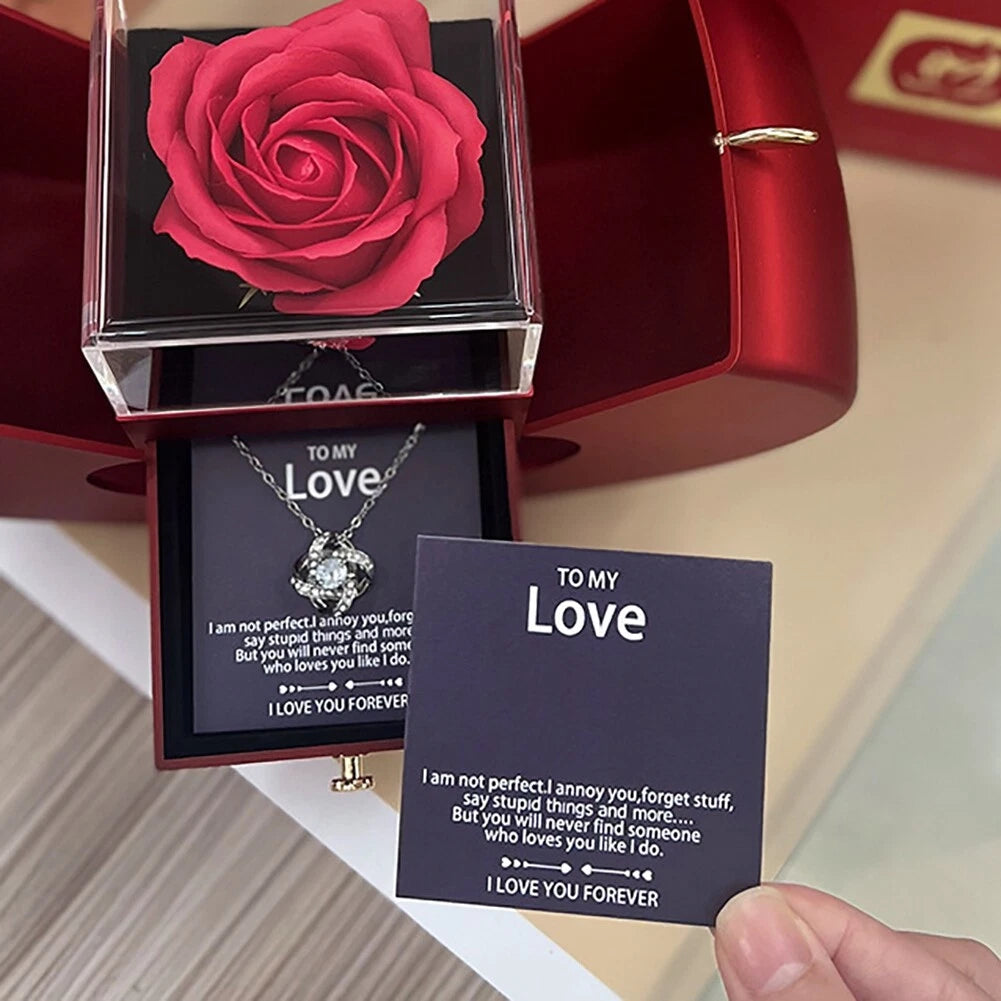 Eternal Rose™ - To My Love - Necklace